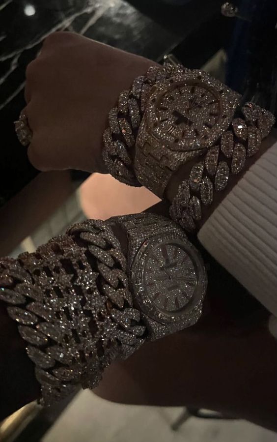 La Ice Moissaite watch