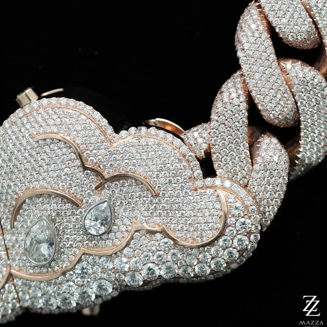 VVS MOISSANITE DIAMOND CUBAN LINK