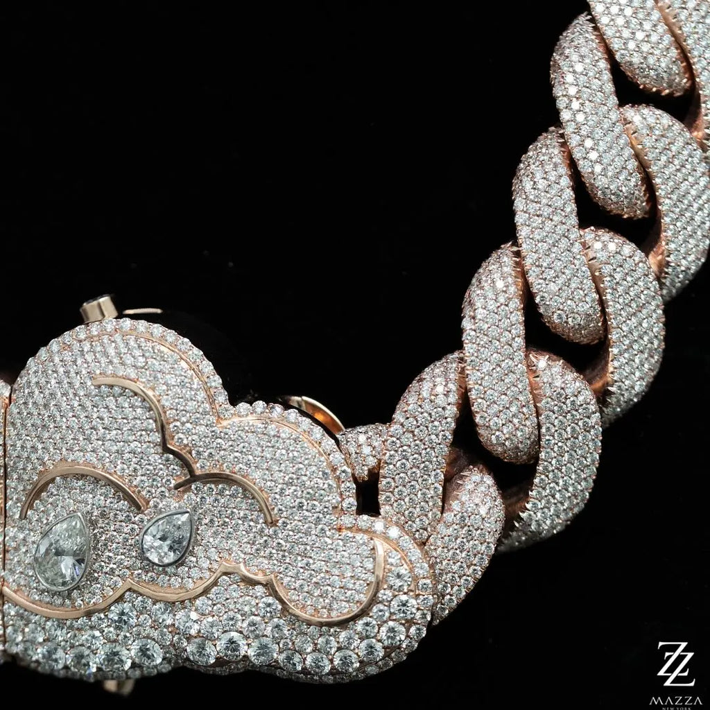 VVS MOISSANITE DIAMOND CUBAN LINK