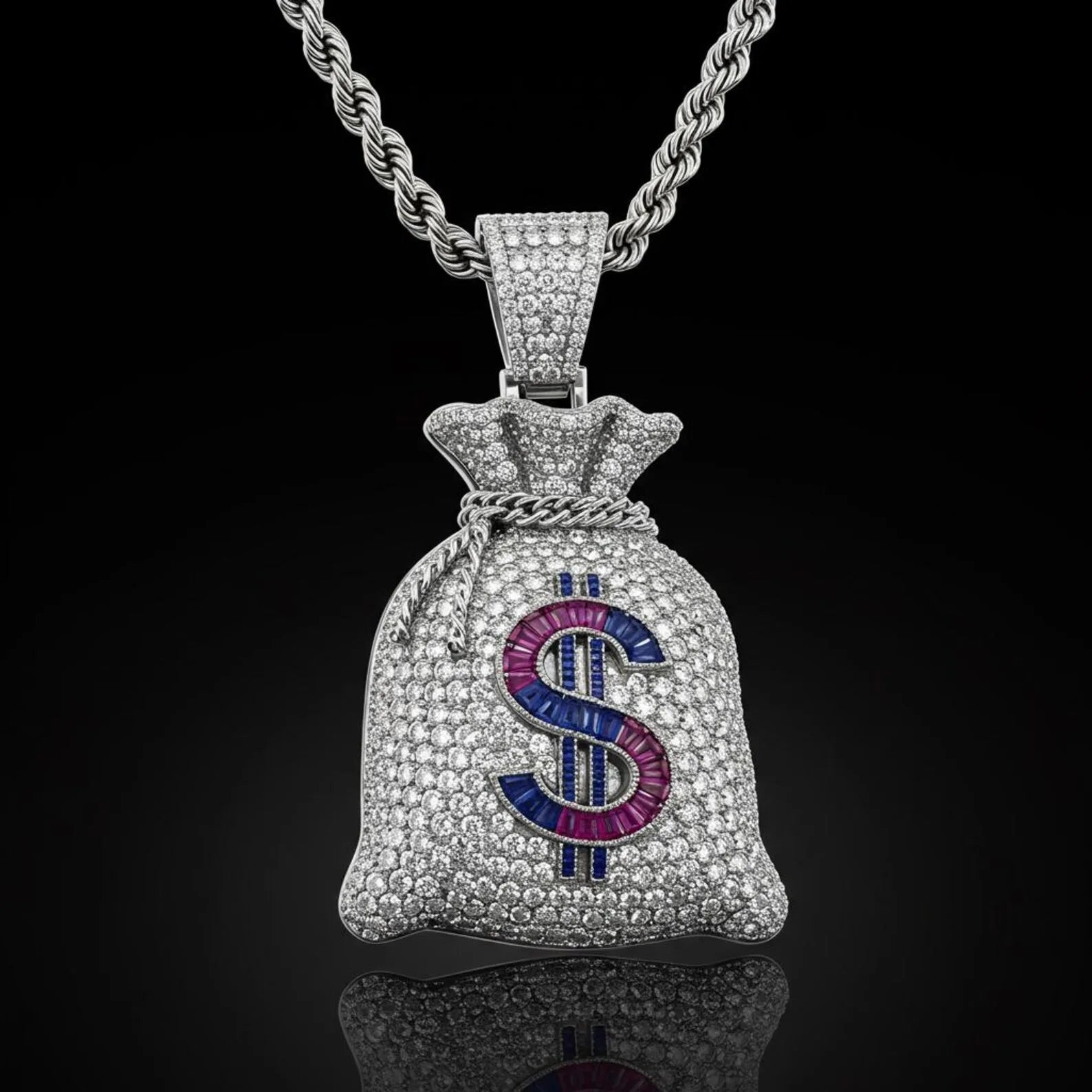 ICED OUT MONEY BAG