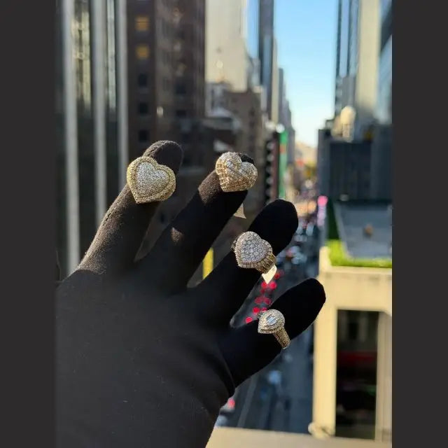 ICED OUT RINGS