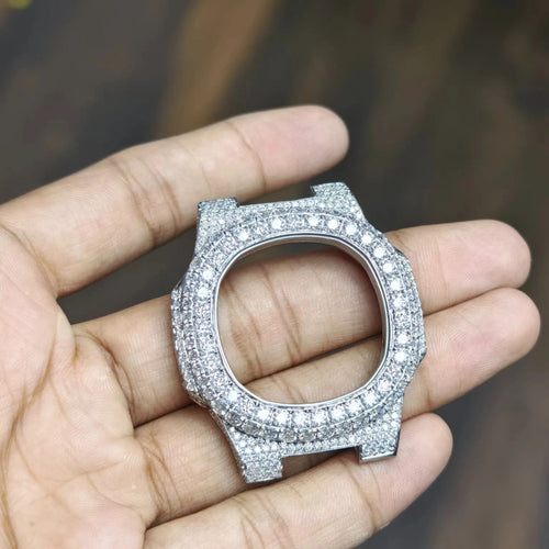 36mm Moissanite Diamond Bezel