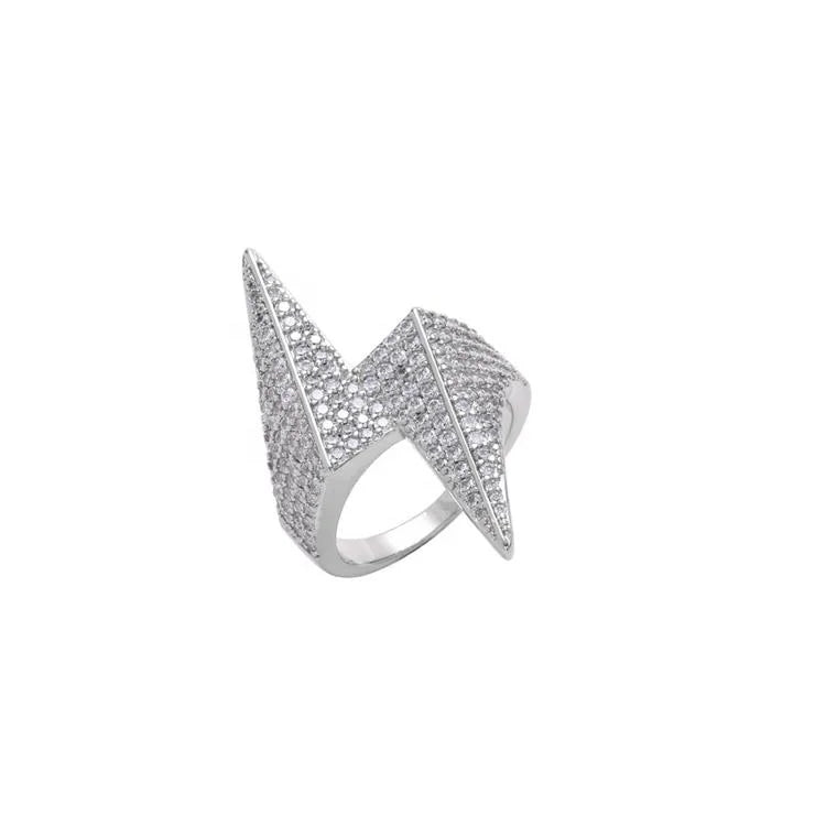 ICED OUT LIGHTNING RINGS