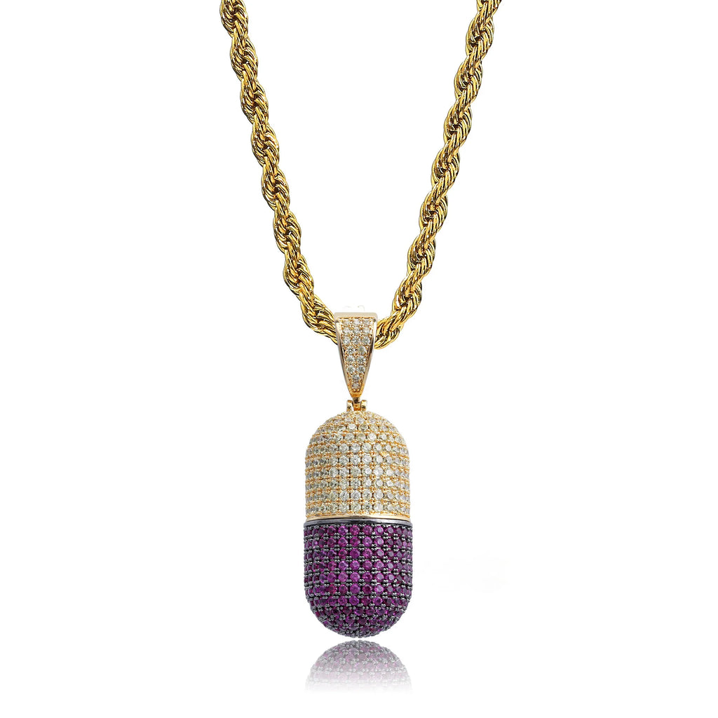 OPENABLE PILL PENDANT