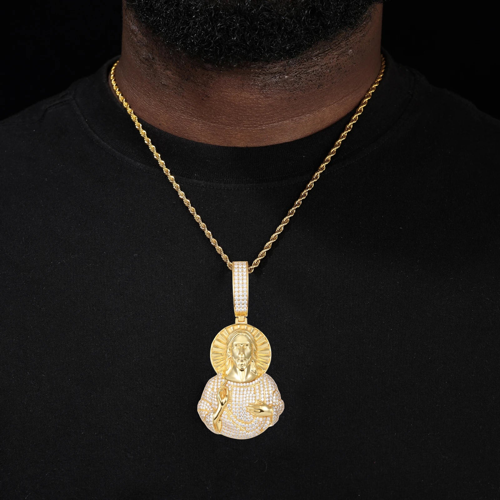 MESSIAH GOLD PLATED NECKLACE