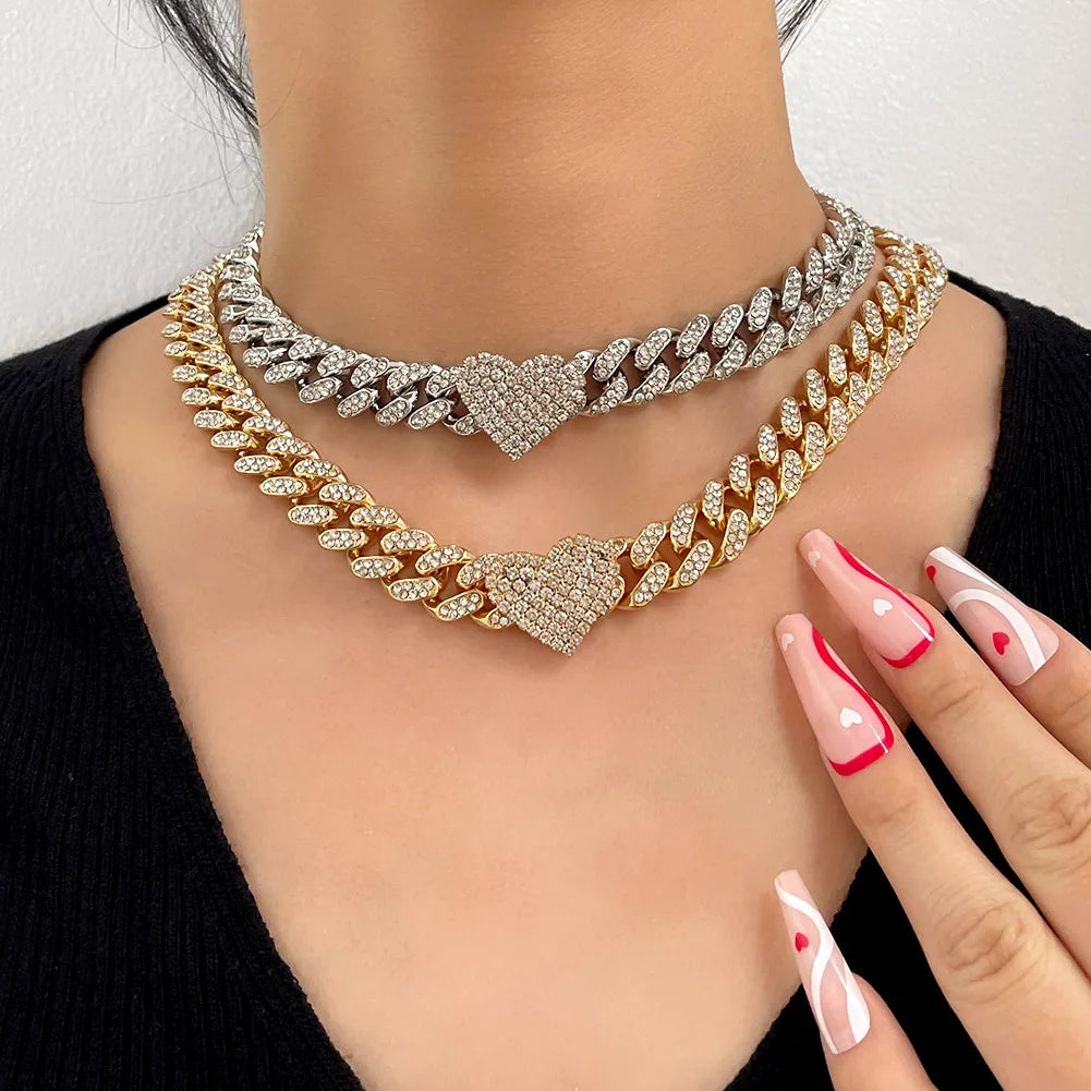 ICED OUT MIAMI HEARTFELT CUBAN CHAIN