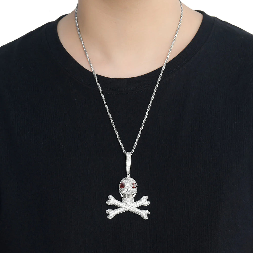 ICED OUT SKULL BONES