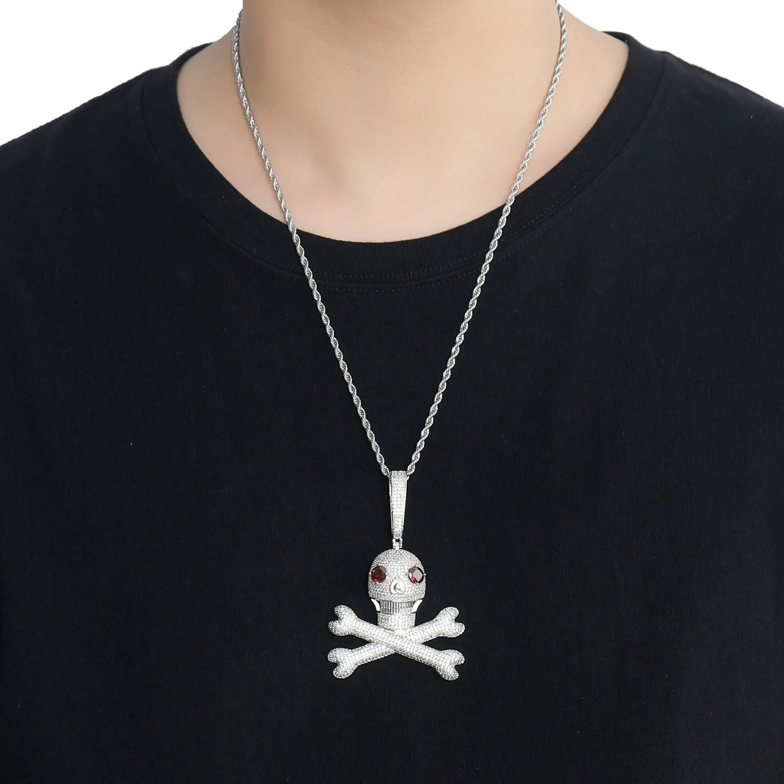 ICED OUT SKULL BONES