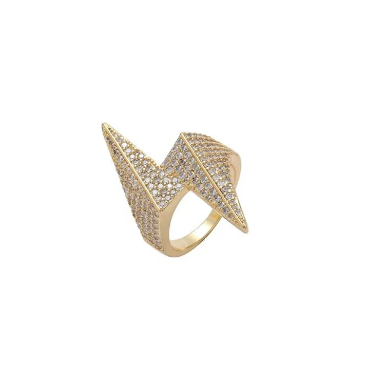 ICED OUT LIGHTNING RINGS
