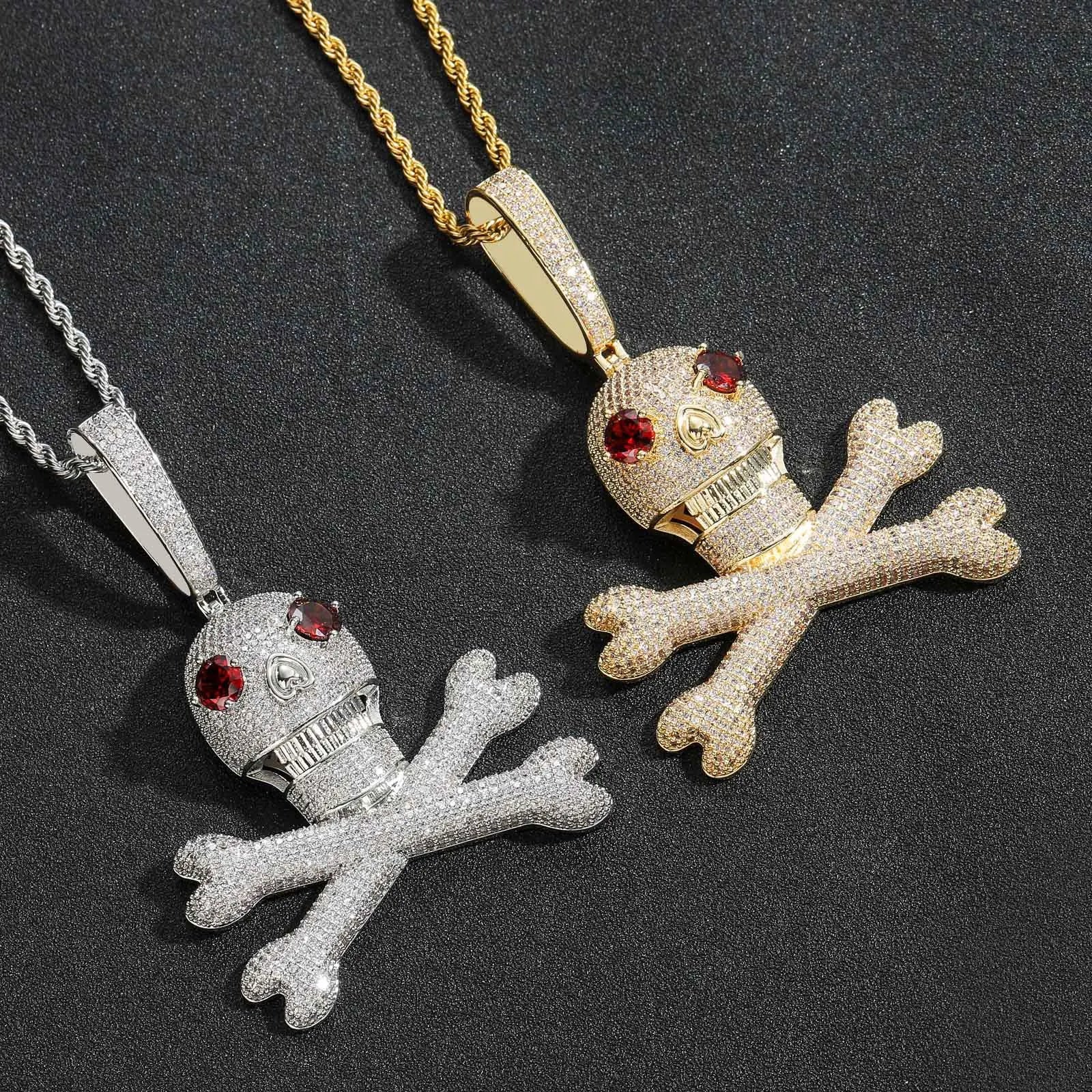 ICED OUT SKULL BONES