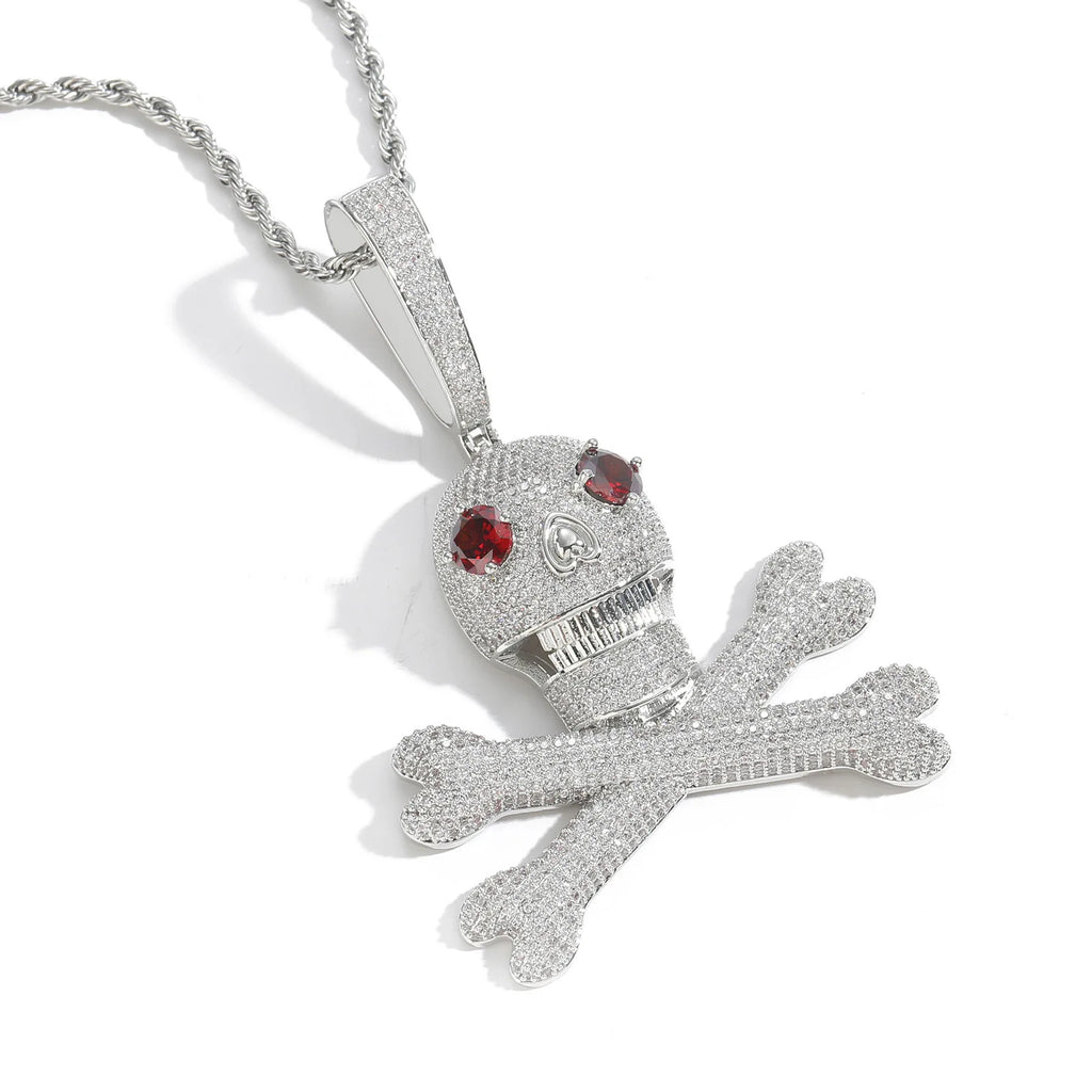 ICED OUT SKULL BONES