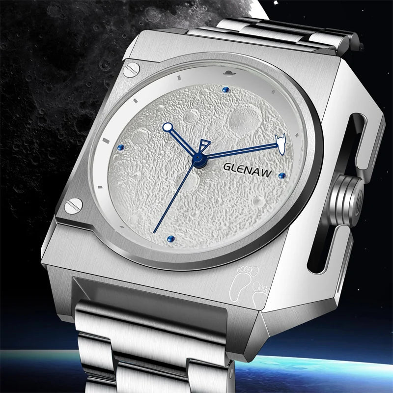 LUXURY ANALOG STAINLESS WATCH