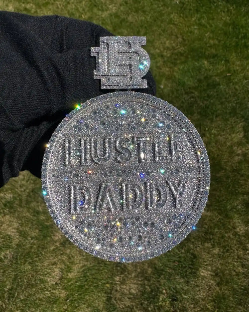 CUSTOM HUSTLE DADDY DIAMOND SIMULATE NECKLACE