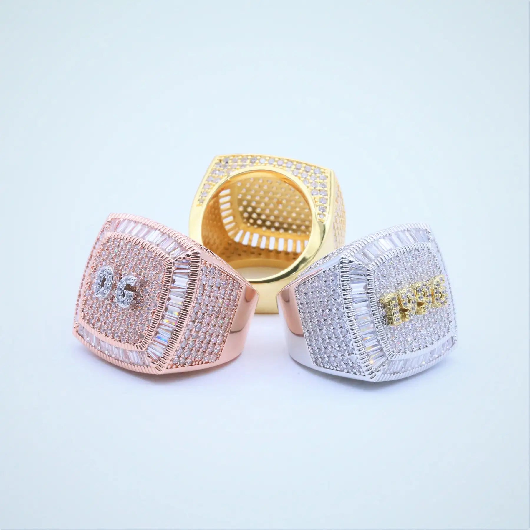 OG VVS DIAMOND MOISSANITE HIP HOP RING