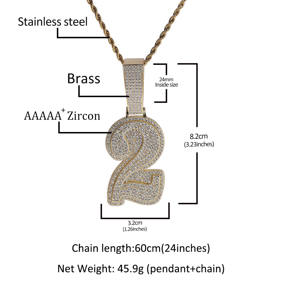 LUCKY NUMBER PENDANT