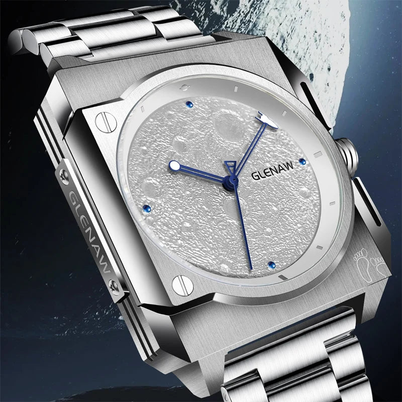 LUXURY ANALOG STAINLESS WATCH