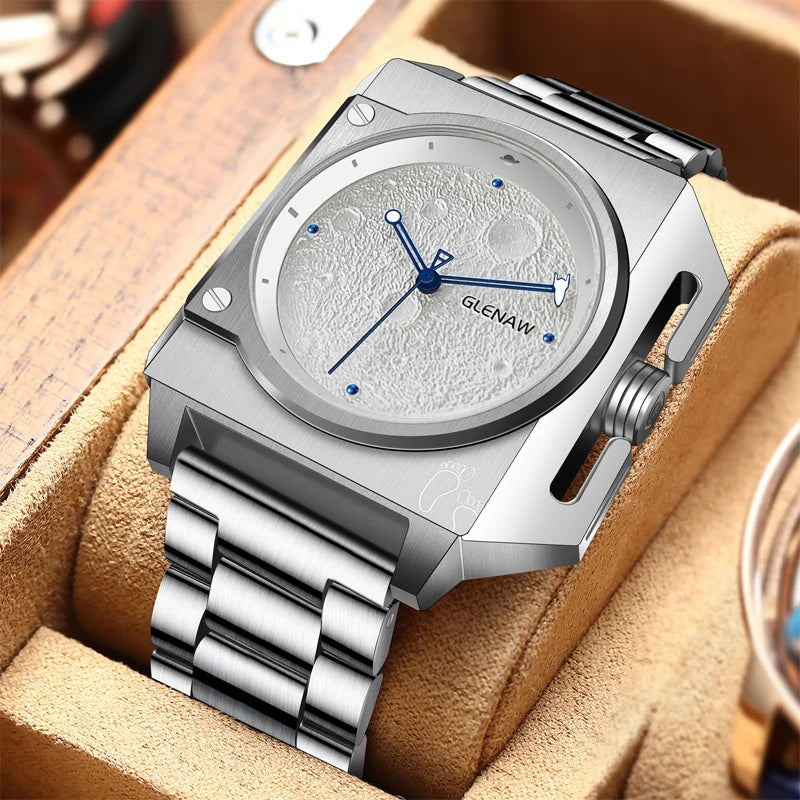 LUXURY ANALOG STAINLESS WATCH