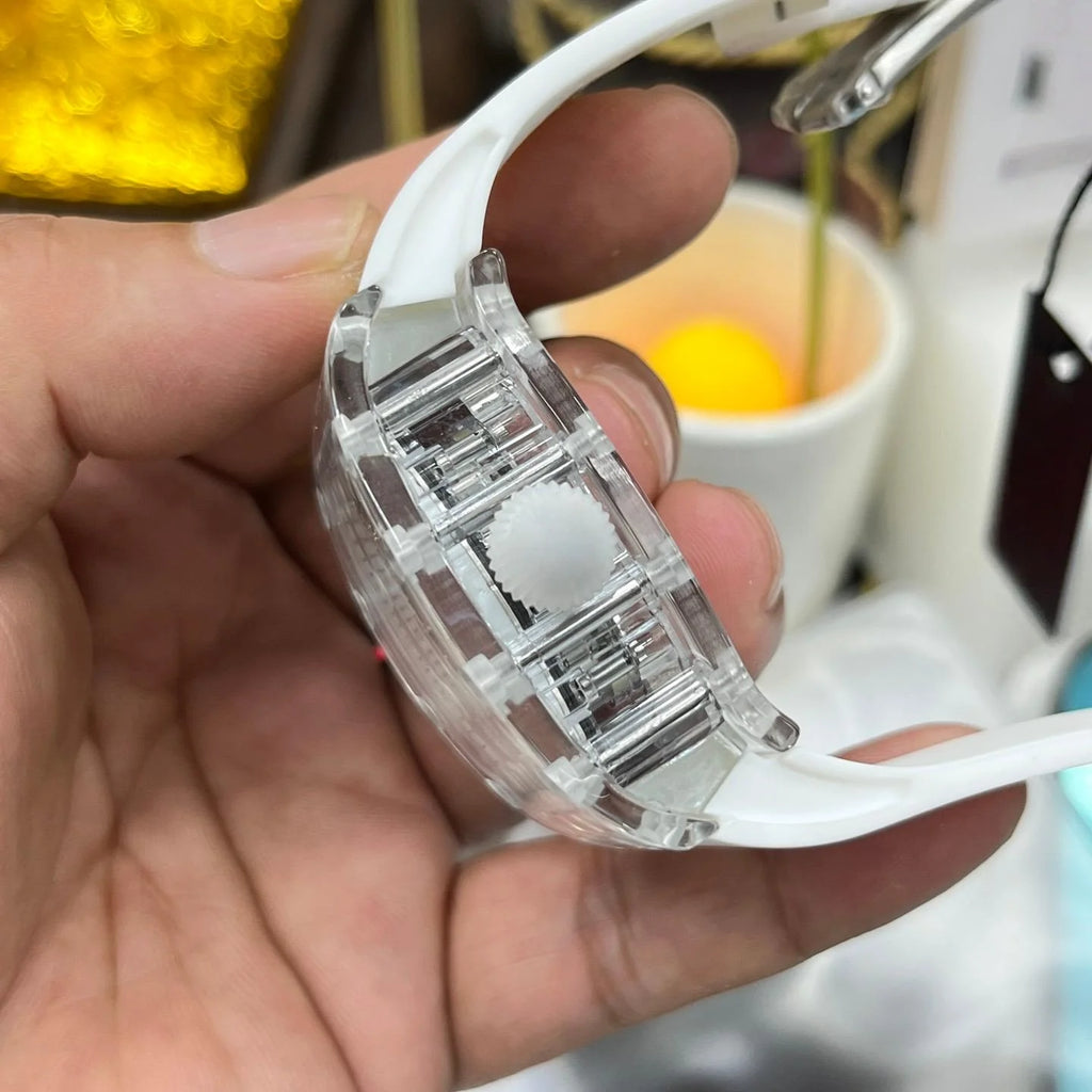 Women Watches Luxury Automatic Watch White Ceramic Skeleton Automatic Mechanical Watch for Women Watch Women Reloj Watch