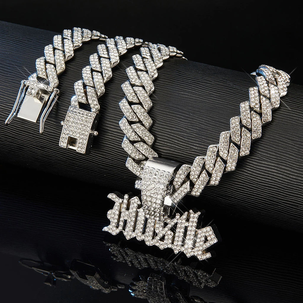 Luxurious Hip Hop Emerald Cut Moissanite Gold Plated Pendant & Charms 925 Silver Iced Bling Customer's Choice More Brilliance