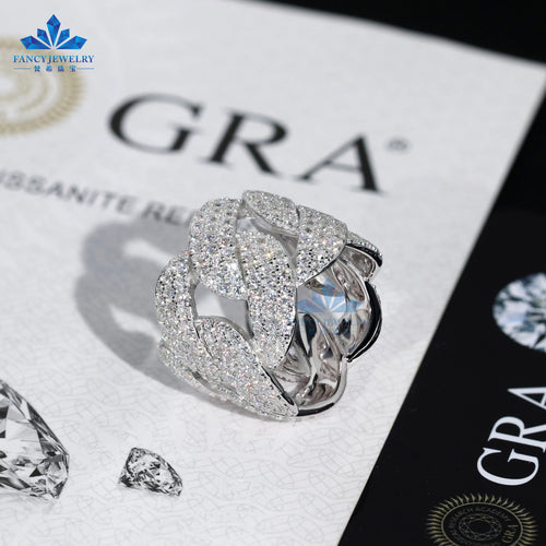 CUBAN ICED OUT RING