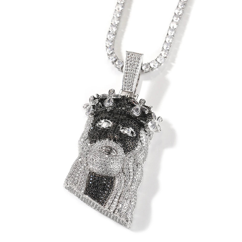TWO TONE BLACK JESUS