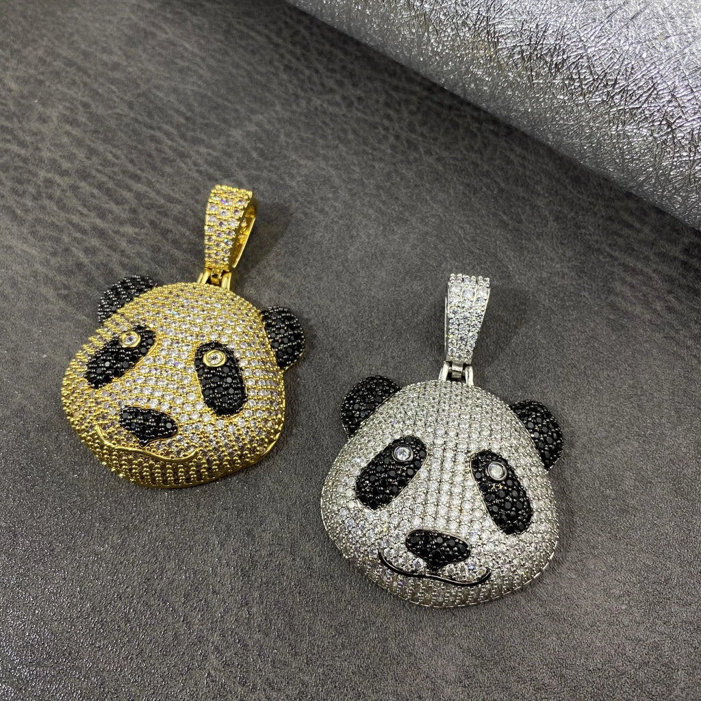 DIAMOND SHAPED PANDA HEAD