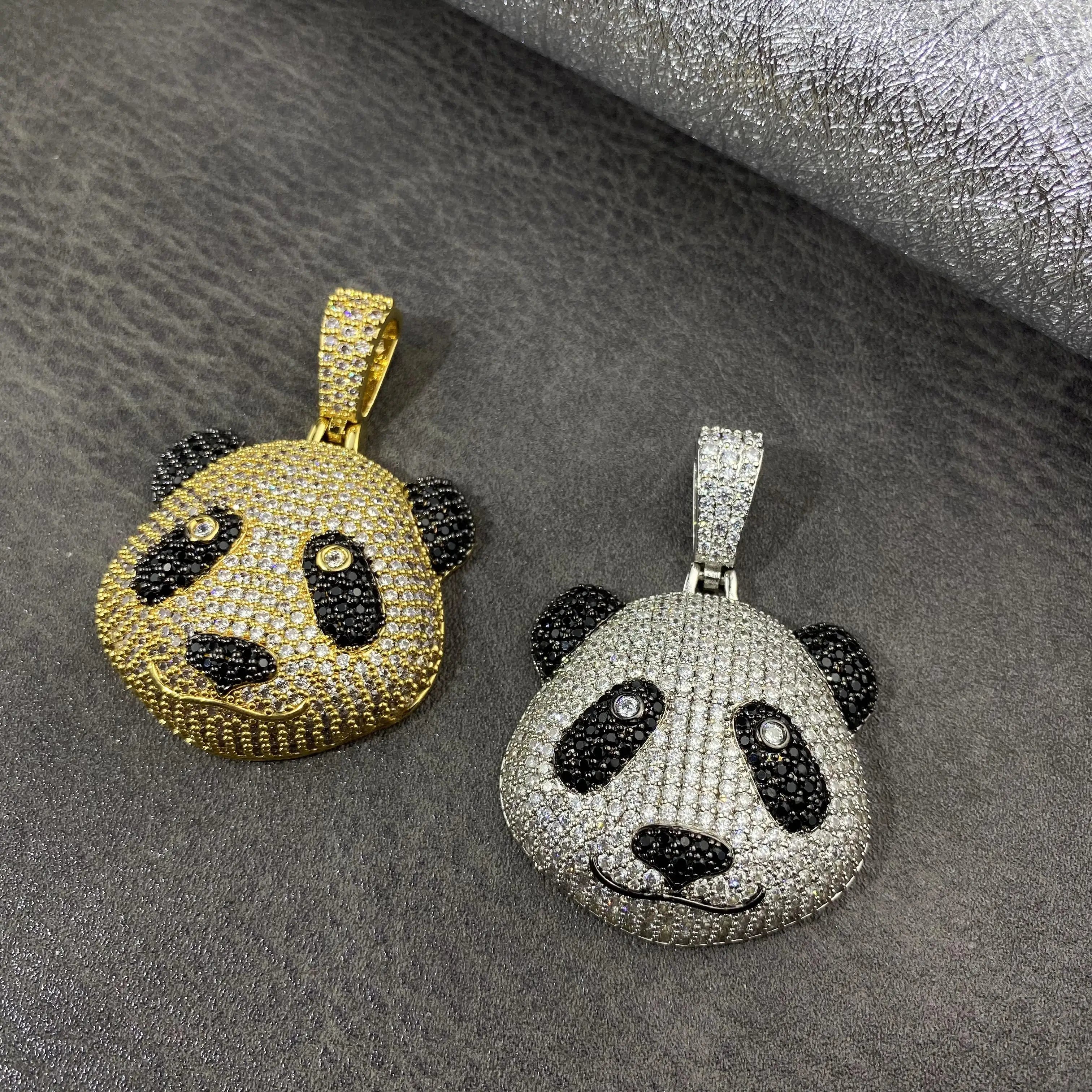 DIAMOND SHAPED PANDA HEAD