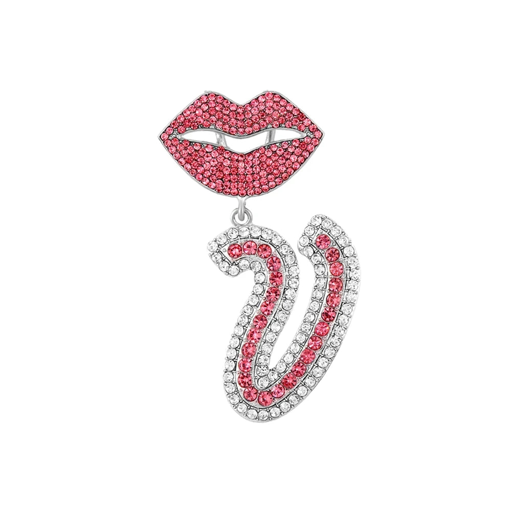 RHINESTONE LETTER CUBAN LINK CHAIN
