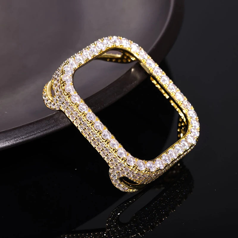 MOISSANITE BLINGED OUT WATCH COVER