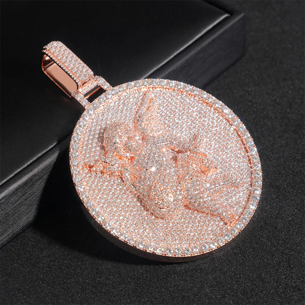 2.5 INCH ANGEL GRA CERTIFIED PENDANT