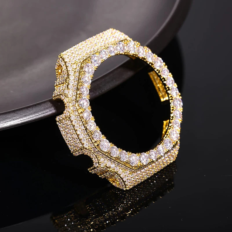 MOISSANITE BLINGED OUT WATCH COVER