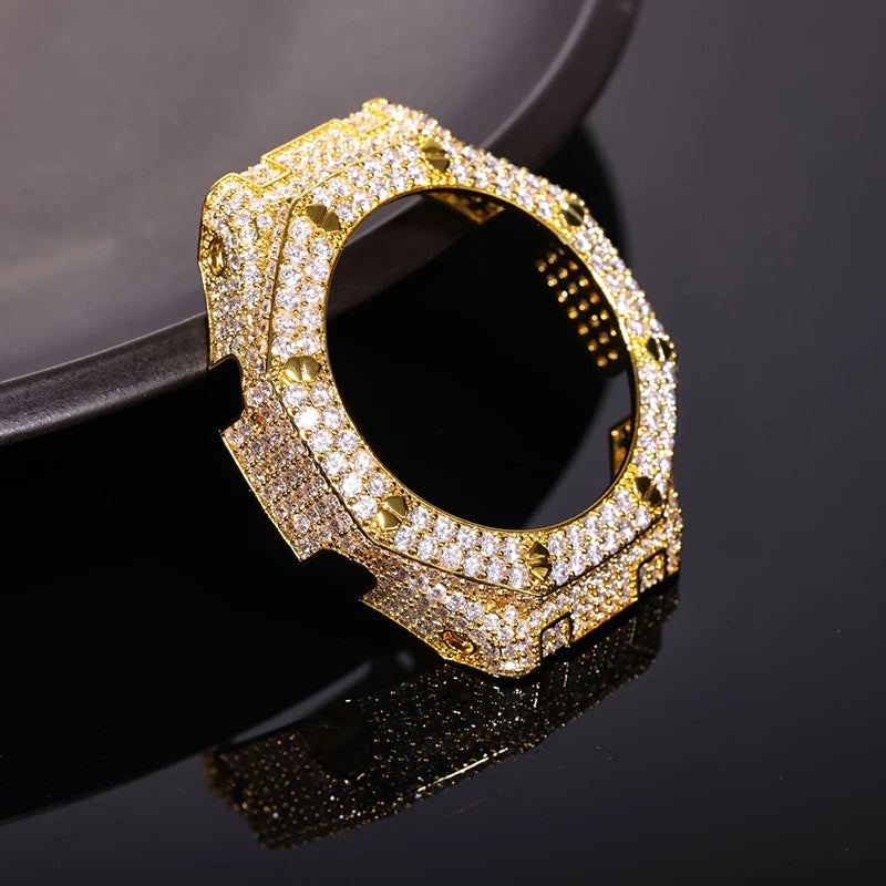 MOISSANITE BLINGED OUT WATCH COVER