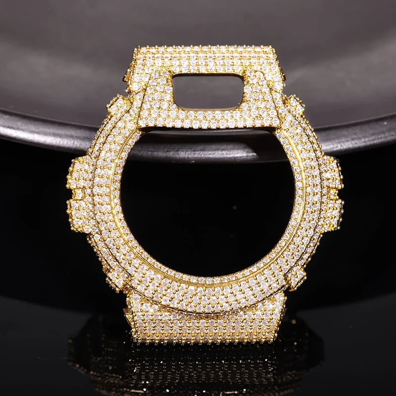 MOISSANITE BLINGED OUT WATCH COVER