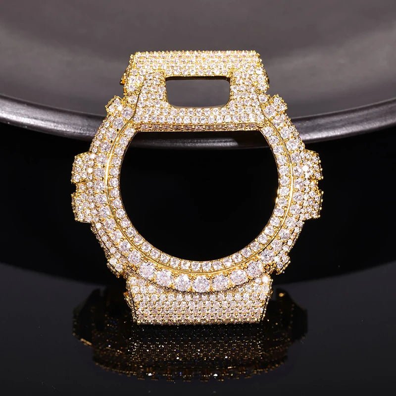 MOISSANITE BLINGED OUT WATCH COVER