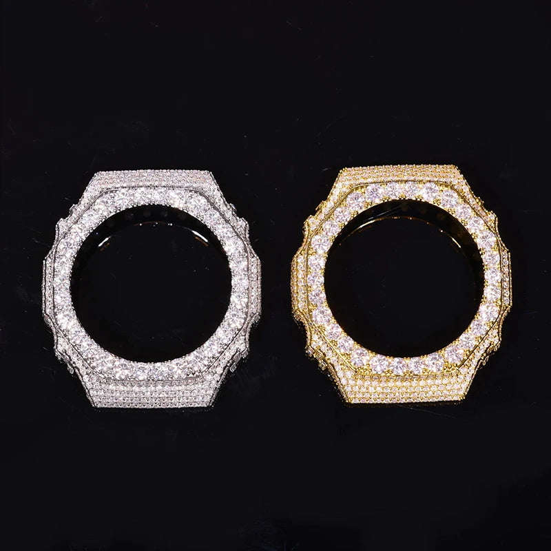 MOISSANITE BLINGED OUT WATCH COVER