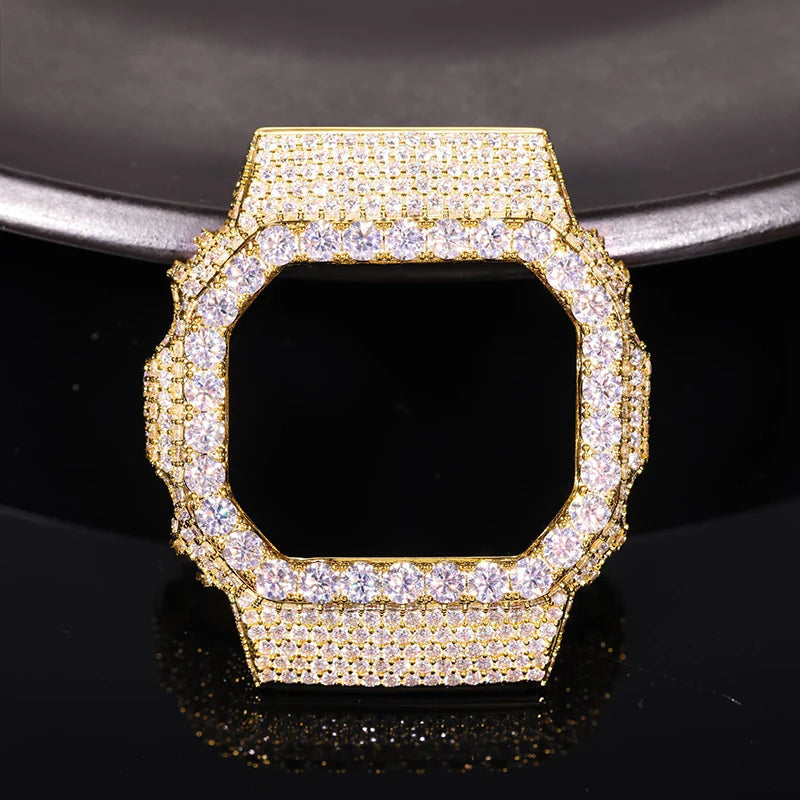 MOISSANITE BLINGED OUT WATCH COVER