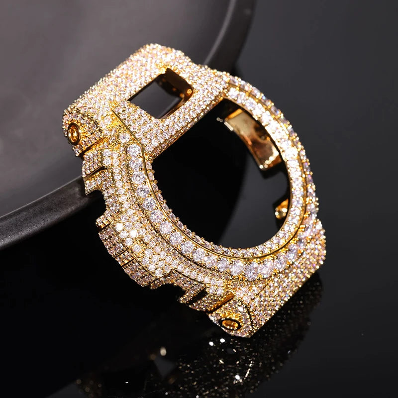 MOISSANITE BLINGED OUT WATCH COVER