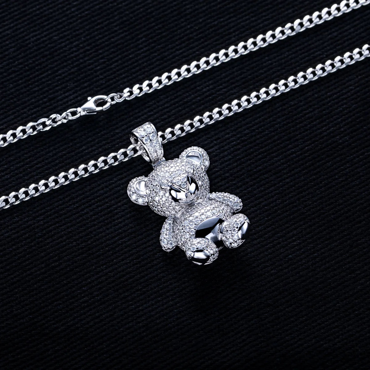 ICED BEAR EARRINGS & NECKLACES