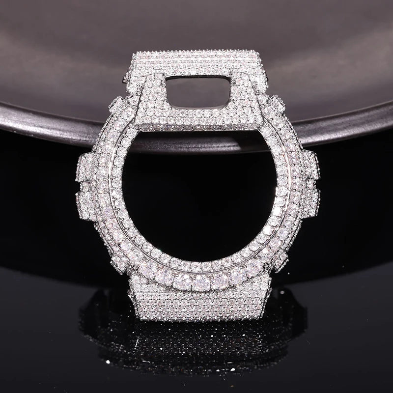 MOISSANITE BLINGED OUT WATCH COVER