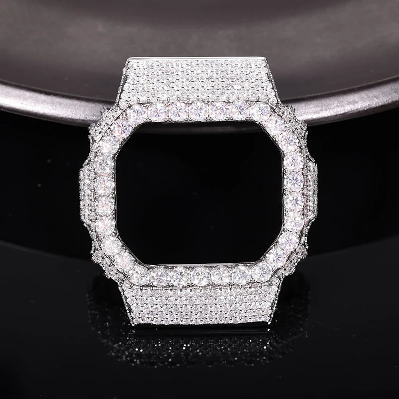 MOISSANITE BLINGED OUT WATCH COVER