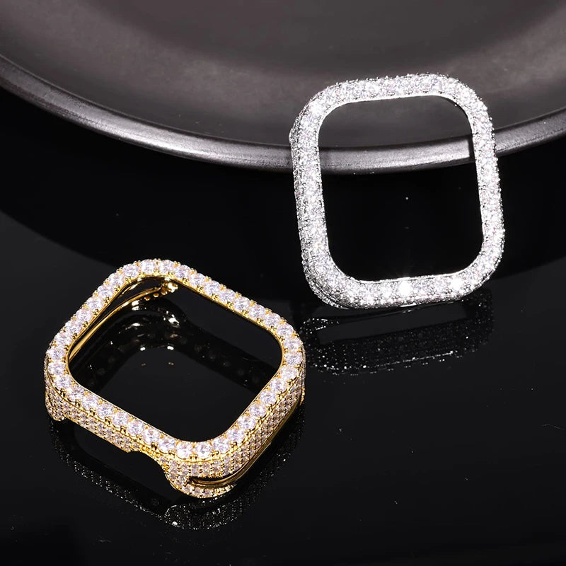 MOISSANITE BLINGED OUT WATCH COVER