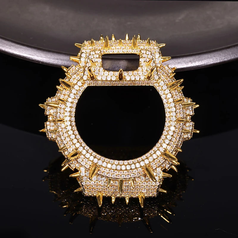 MOISSANITE BLINGED OUT WATCH COVER