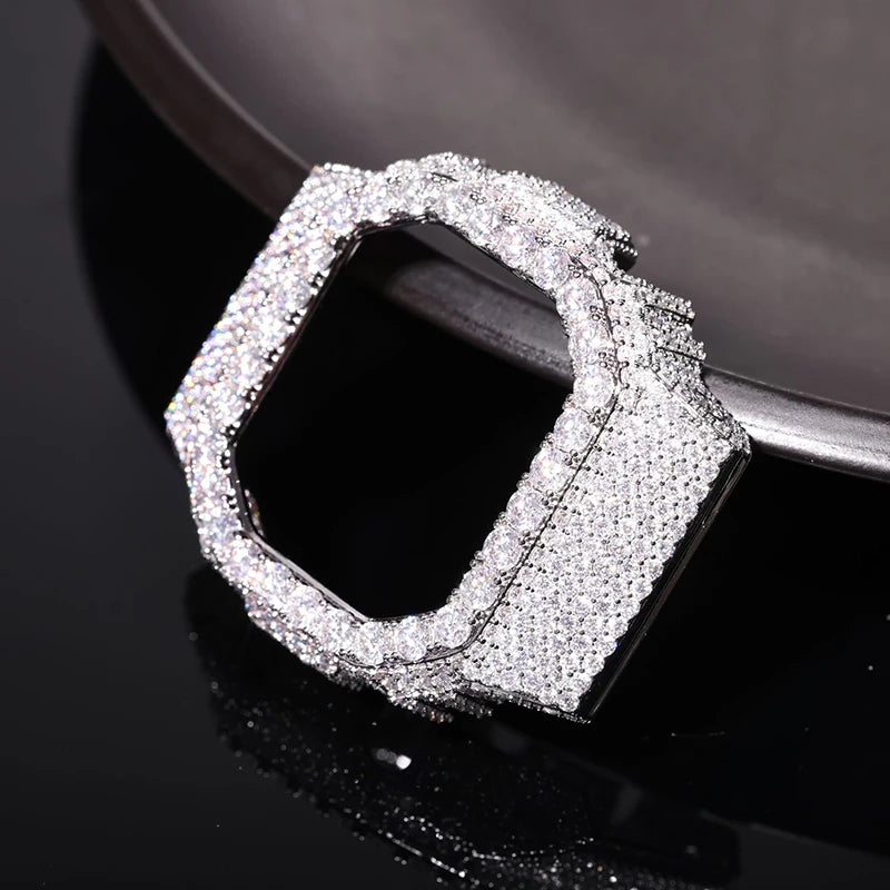 MOISSANITE BLINGED OUT WATCH COVER