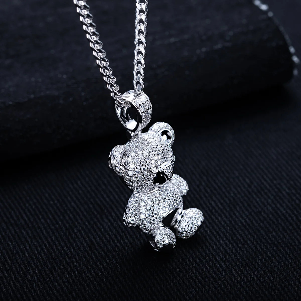 ICED BEAR EARRINGS & NECKLACES