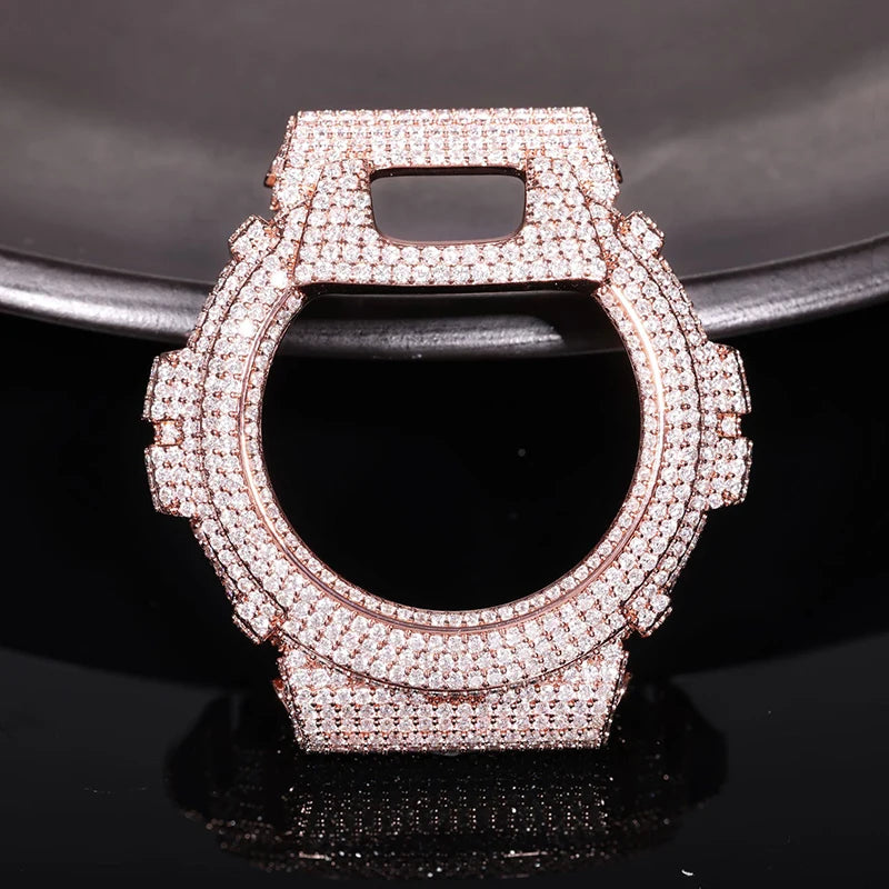 MOISSANITE BLINGED OUT WATCH COVER