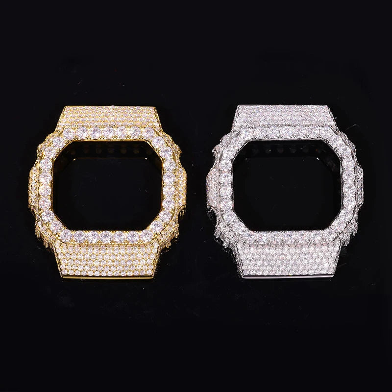 MOISSANITE BLINGED OUT WATCH COVER