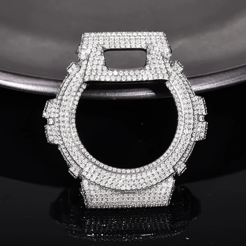 MOISSANITE BLINGED OUT WATCH COVER