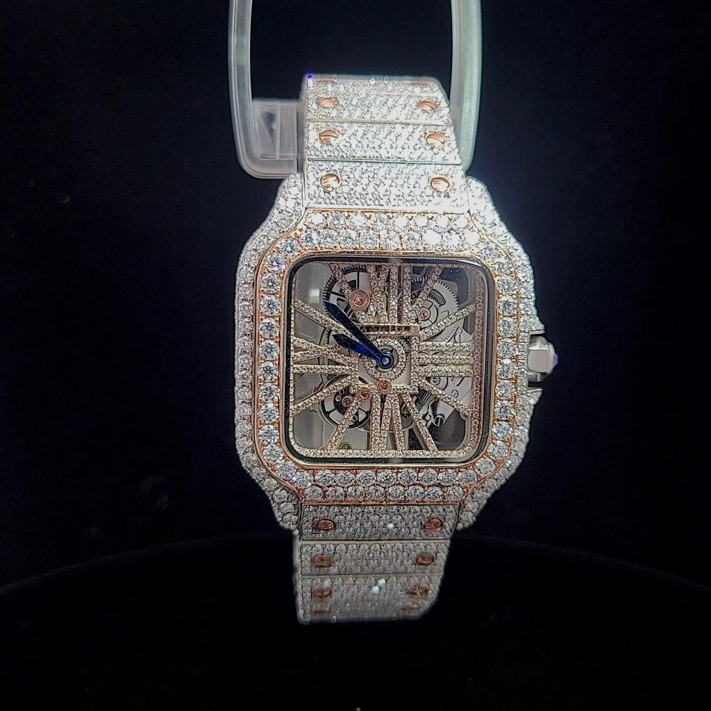 SKELETON SQUARE FULL DIAMOND SIMULATE