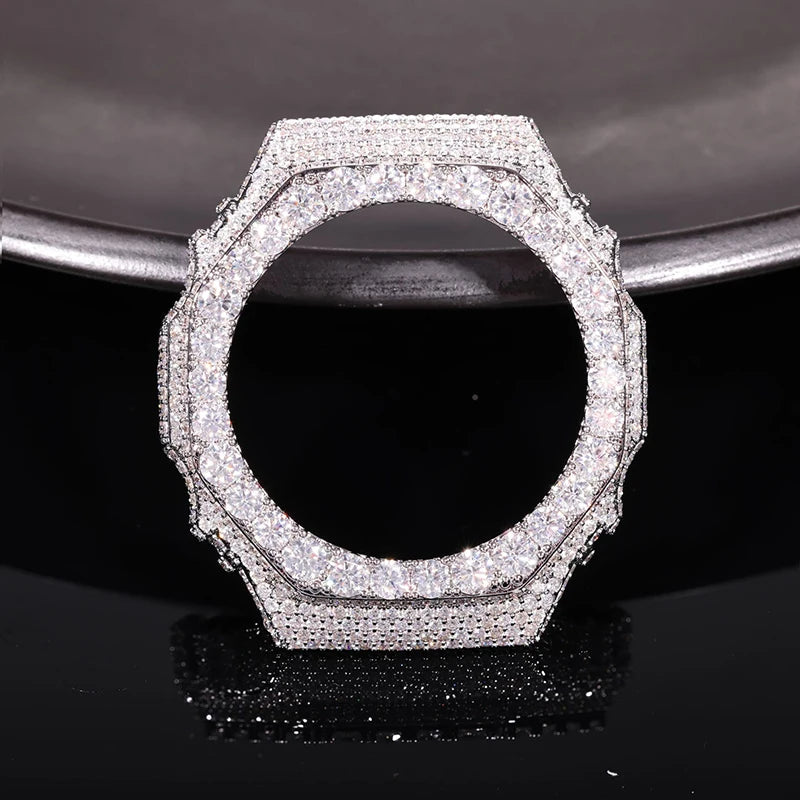MOISSANITE BLINGED OUT WATCH COVER