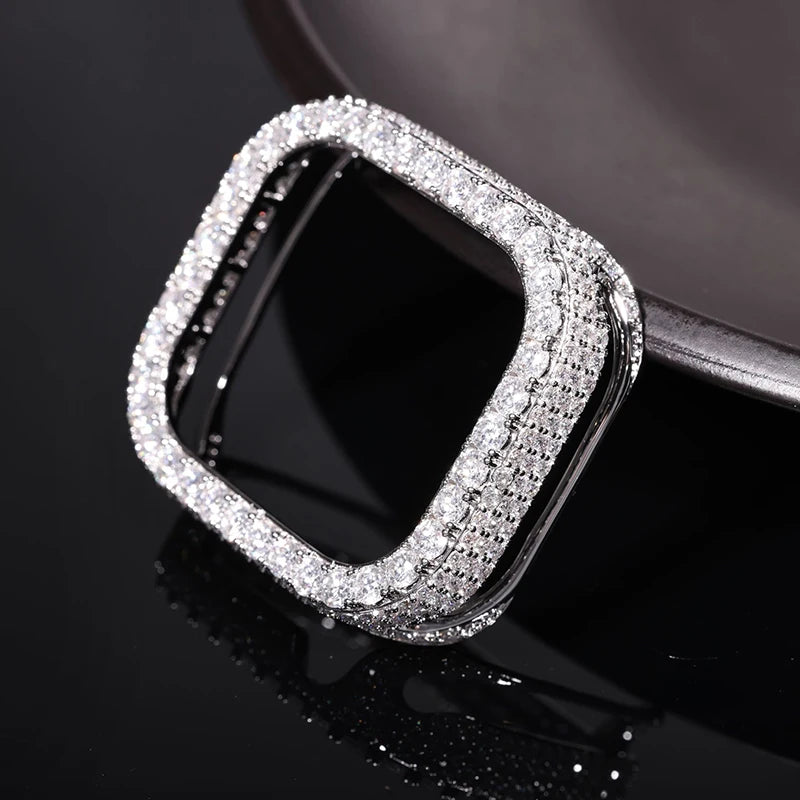 MOISSANITE BLINGED OUT WATCH COVER